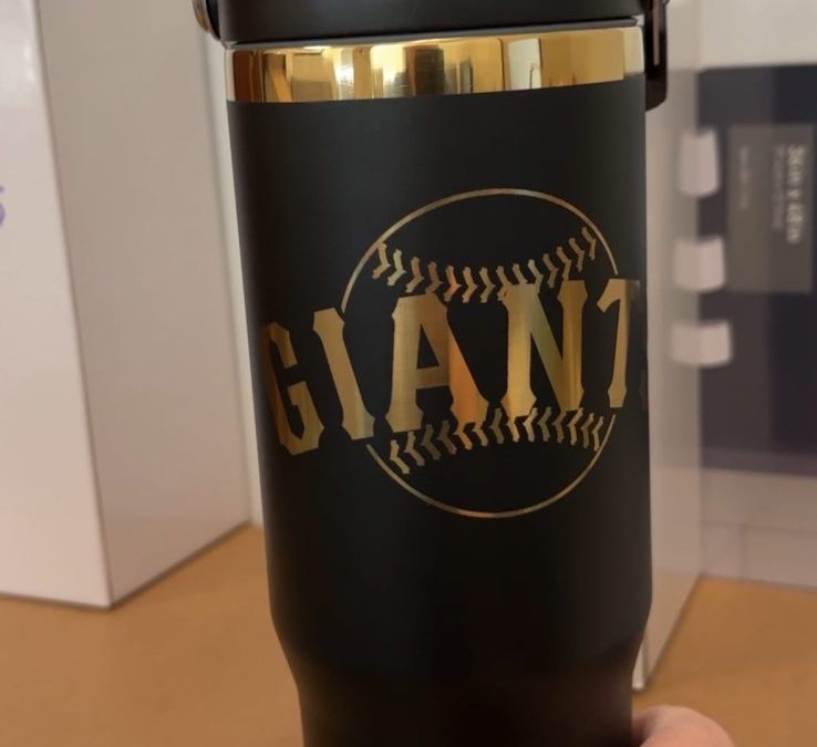30 Oz Gold Plated Tumbler