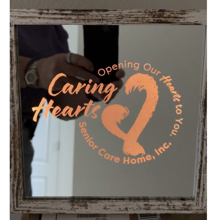 Customized Mirrored Light Box (Click For Video)