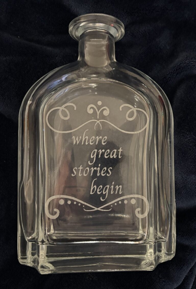 Customized Whiskey Bottle