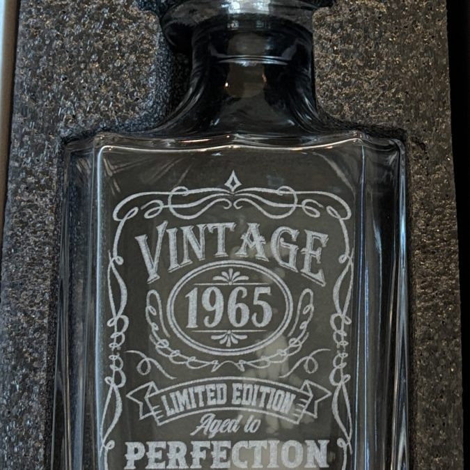 Customized Whiskey Decanter