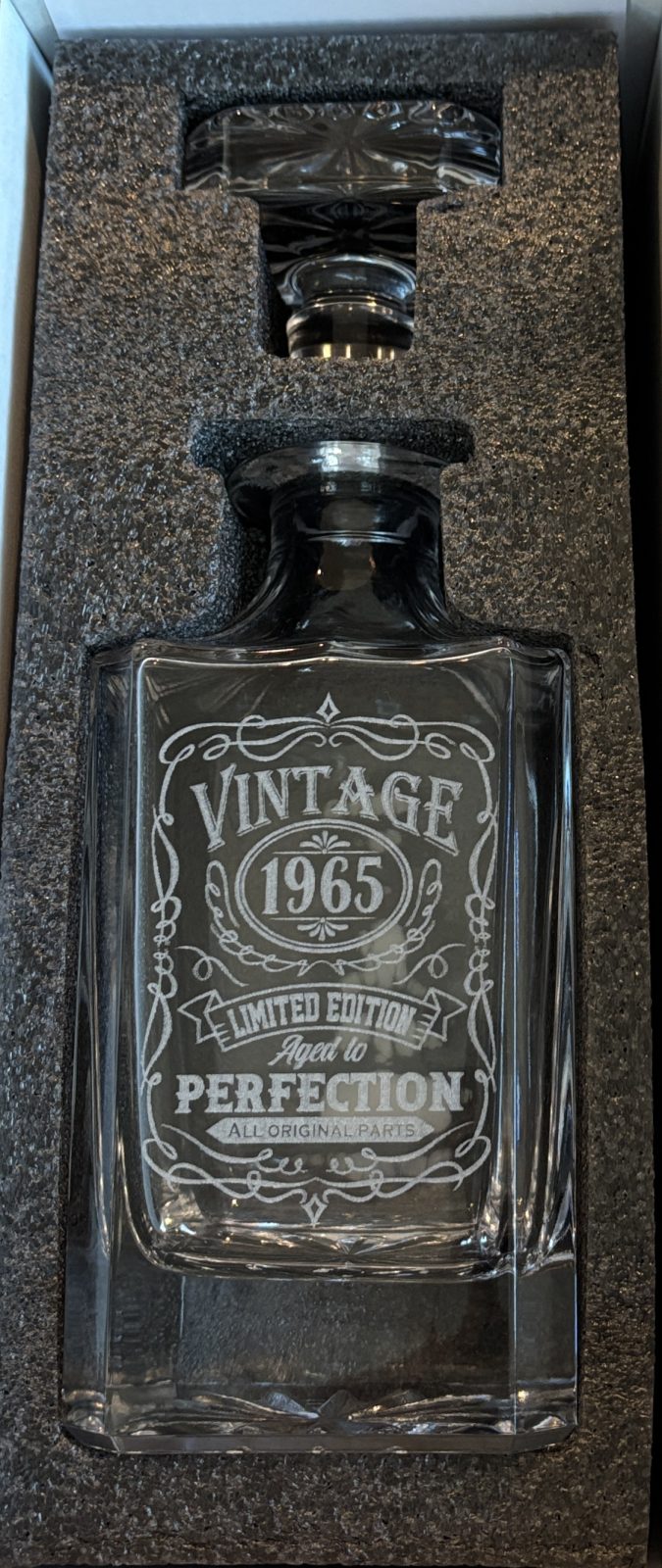 Customized Whiskey Decanter